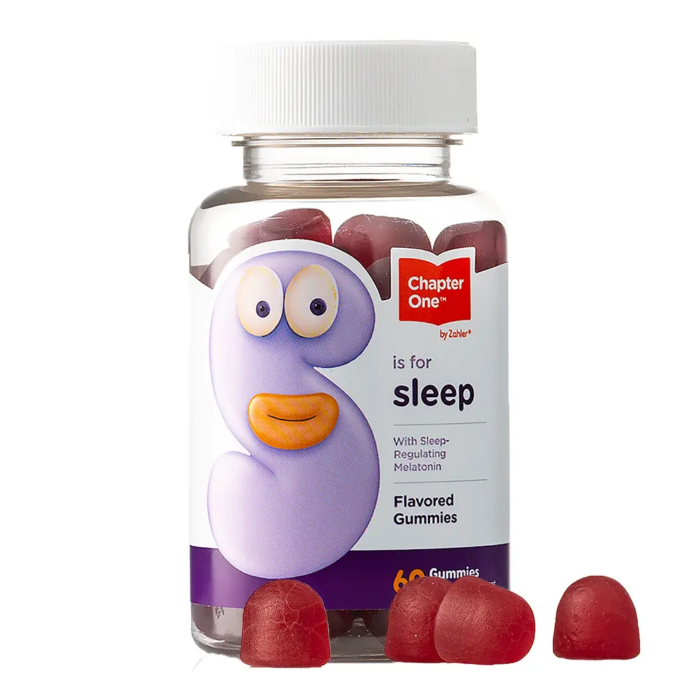 Zahler Chapter One Sleep Melatonin Gummies for Kids & Adults 60 Flavored Gummies 2.5 mg Melatonin Kosher Sleep Gummies Natural Kids Melatonin Gummy for Sleeping Made in US - Healthcare