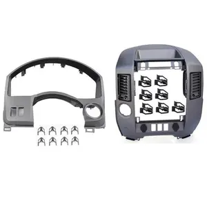 Fit For 04-06 Nissan Titan Armada Instrument Cluster Dash Panel Dash Radio Bezel Truck Interior Accessories Dashboard Accessory