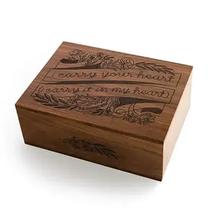 Decorative Custom Wooden Keepsake Box