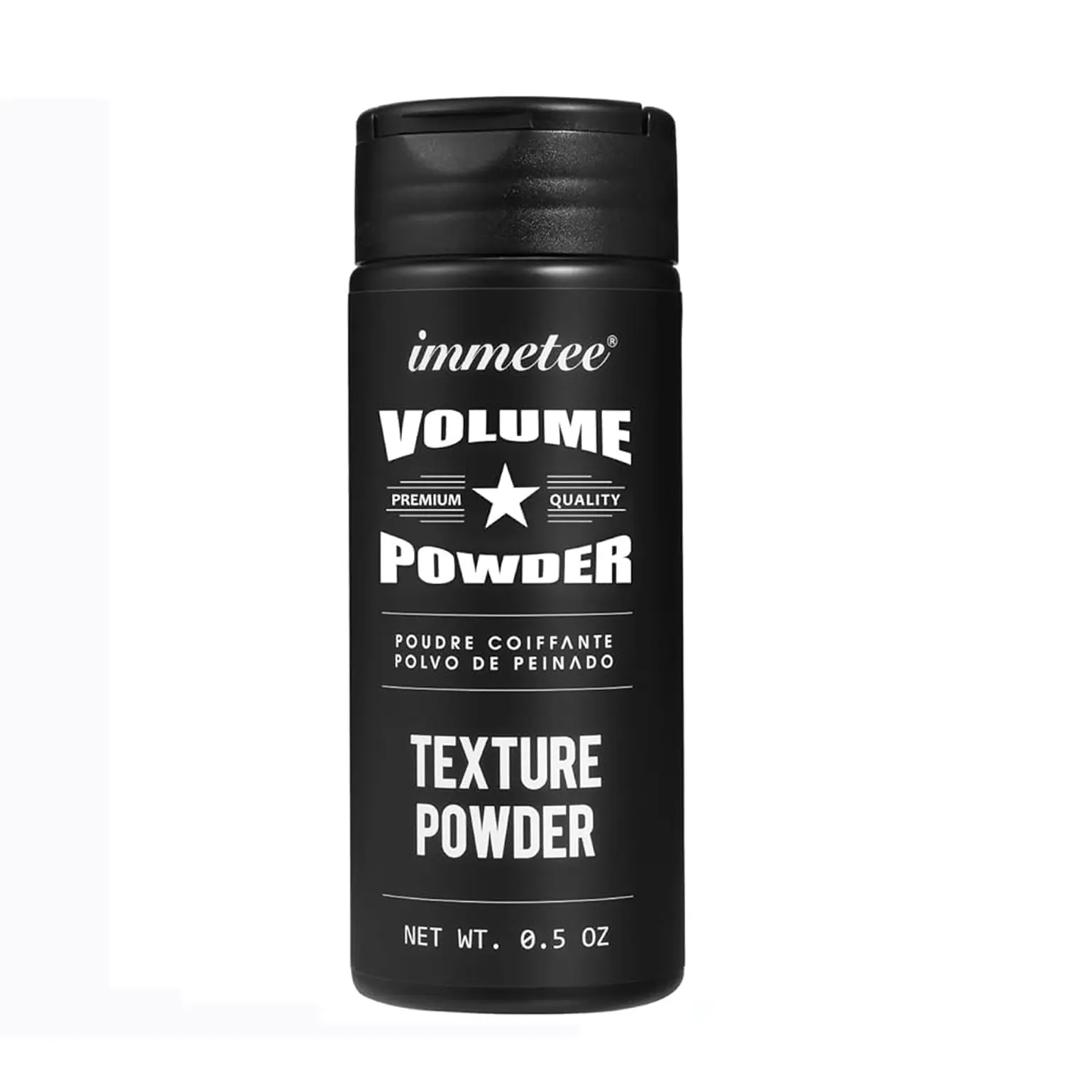 Immetee Volumizing Texture Powder, Volumizing Styling Powder, Volumizing Texturizing Powder, Hair Root Lift Powder with Matte Finish, Natural Look, Adds Volume, Suitable for Men & Women, Texturizing Volumizing Product, 14g (0.5oz / 1 Pack)