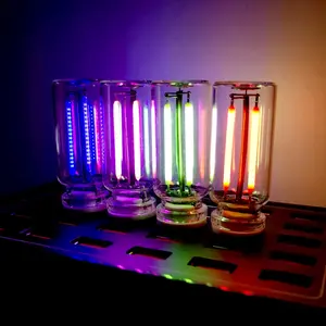 USB Night Light Touch Dimming LED Incandescent Filament Light Bulb Car Interior Lighting Atmosphere Lamp for Party Room Car Ambient Lighting