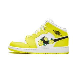 Air Jordan 1 Mid GS "Dynamic Yellow" AV5174 700