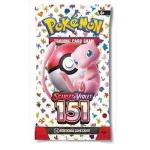Pokémon Trading Card Game Scarlet & Violet 151 Booster Pack - 10 Factory Sealed Cards - English Edition - Ages 15+