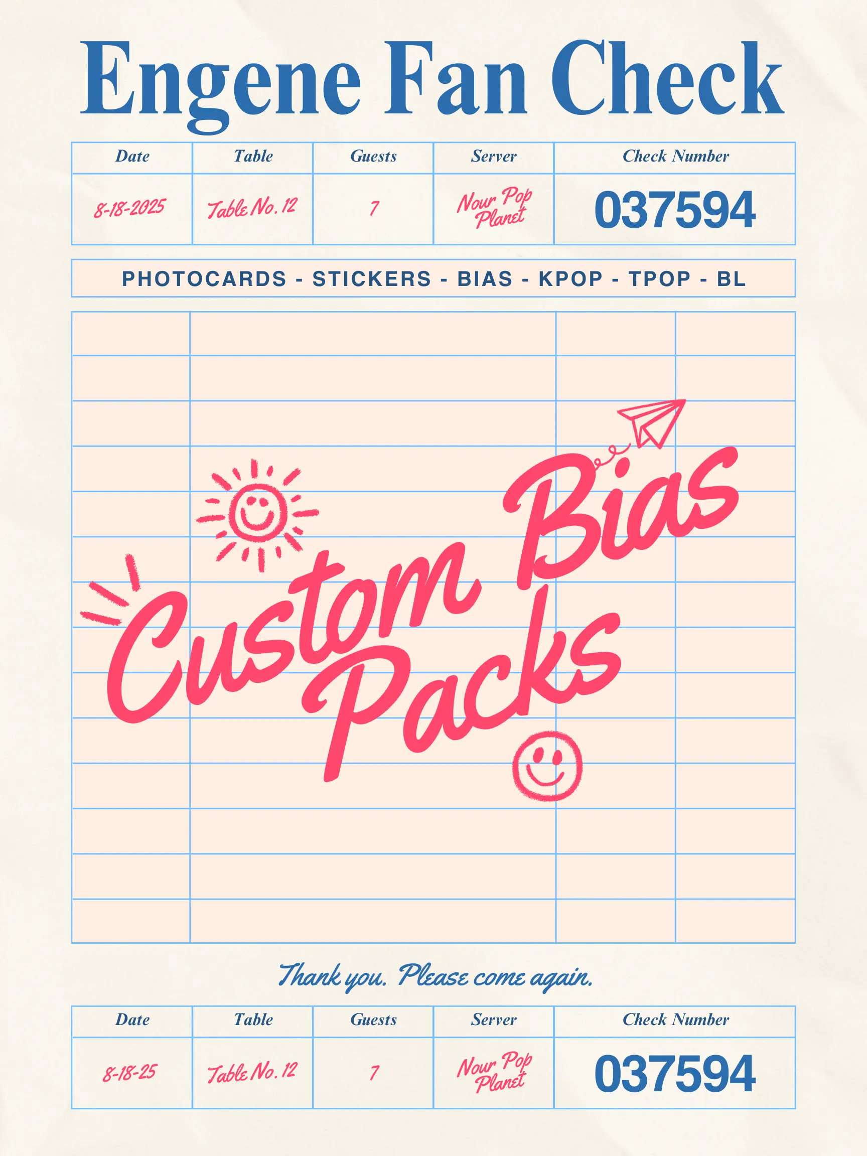 CUSTOM BIAS PACK | Photos, Stickers | Nour Pop Planet CUSTOM BIAS PACK | Photos, Stickers | Nour Pop Planet