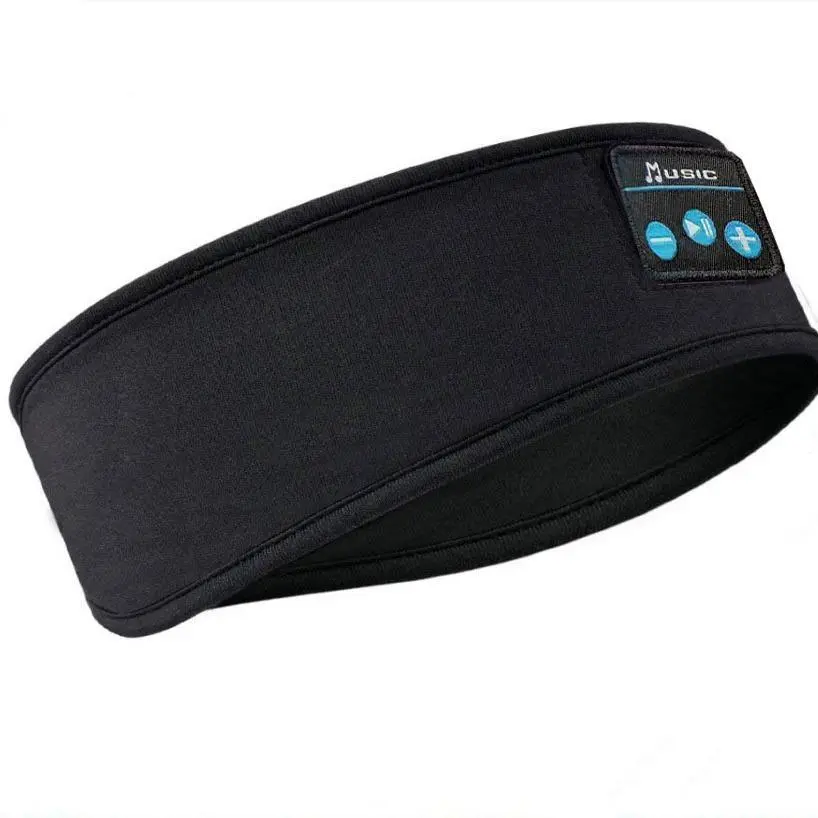 Wireless Headband Headphone, Comfortable Sports Headband Headphone, HiFi Sound Quality Elastic Headphone for All Users