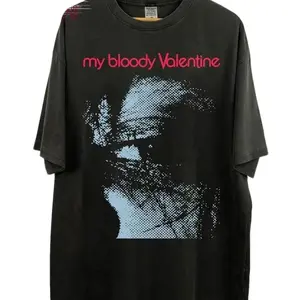 Vintage My Bloody Valentine Loveless Album Cover T-Shirt, Shoegaze Band Merch Grunge Rock 90s Style Tee, Vintage Indie Rock Band Shirt