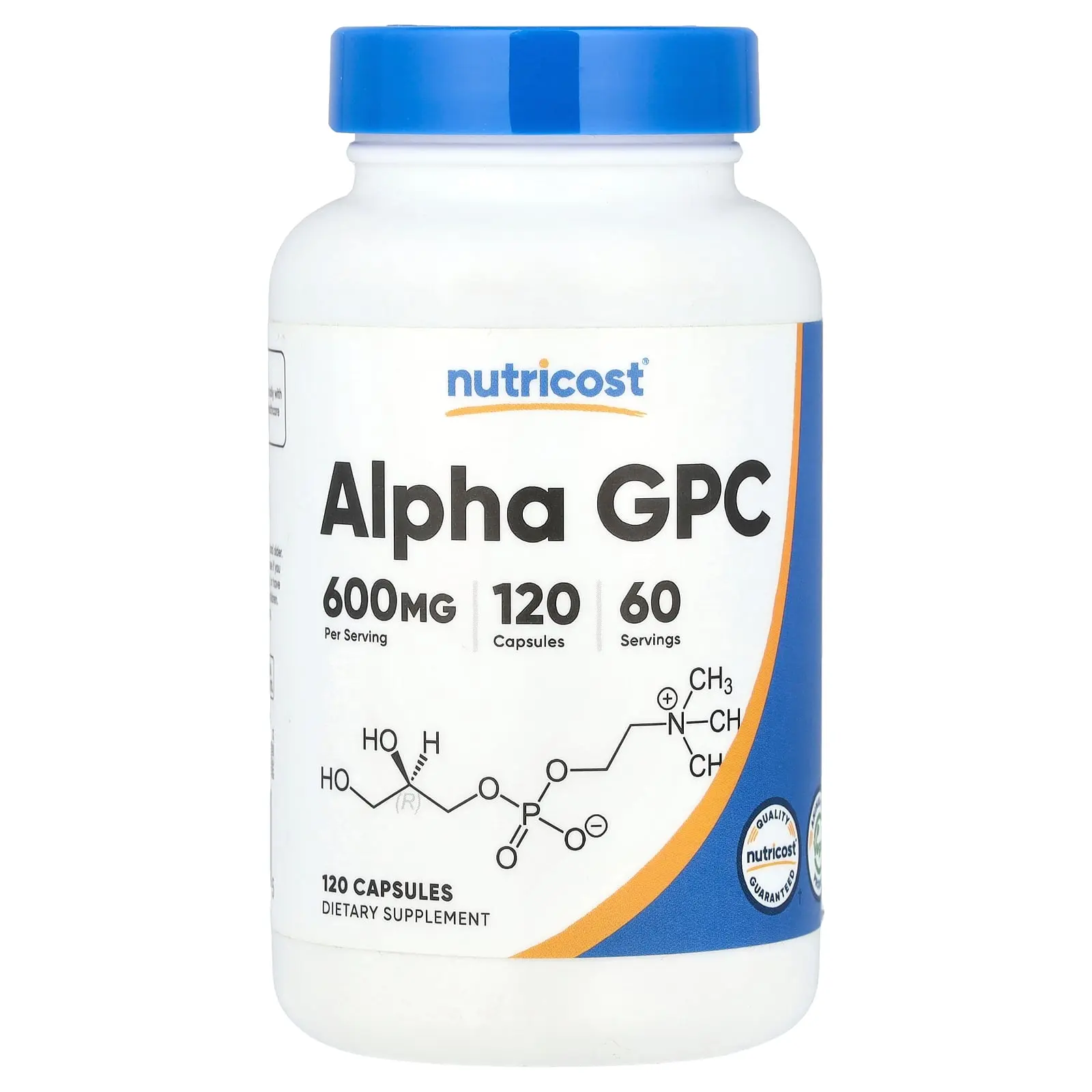 Nutricost Alpha GPC, 120 Capsules (300 mg er Capsule) Nutricost Alpha GPC, 120 Capsules (300 mg er Capsule)