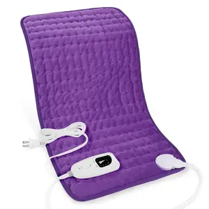 Heating pad for targeted precise application, portable, 6 heating levels, quickly heats up to 140 ° F, automatically shuts off in 2 hours, leg, shoulder, knee, neck heating - machine washable, ideal gift for parents' holidays, ideal gift