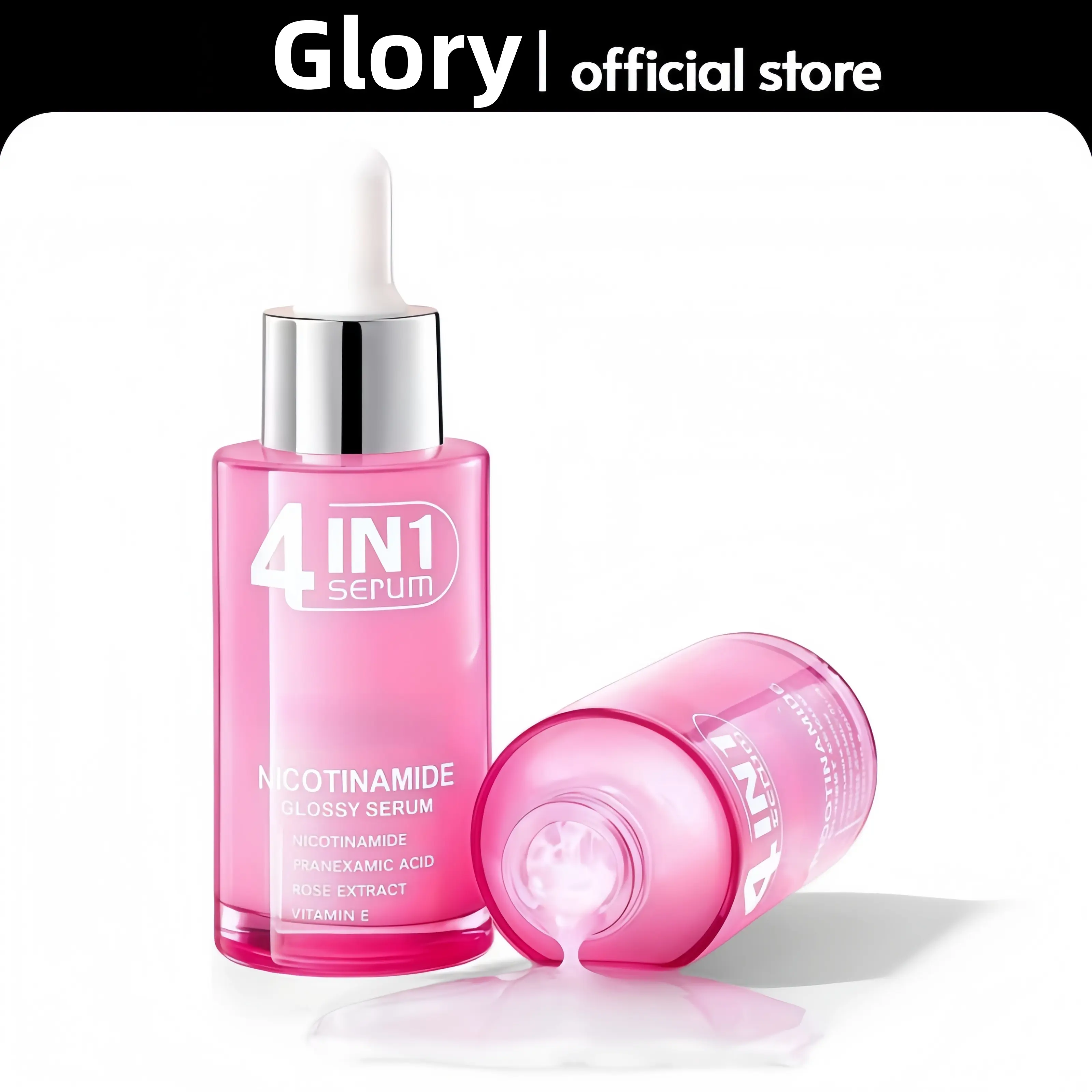 Korean 4-in-1 Super Essence Lotion - Gentle, Lightweight Daily Moisturizer, Hydrating Facial Toner, Glossy Skin Boost for Women, Hydrate, Serum, Firming, Anti Aging Niacinamide, Evening