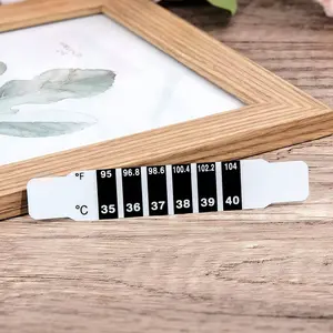 10 Pcs Forehead Temperature Stickers, Adhesive Temperature Strips, Reusable Color-changing Stickers