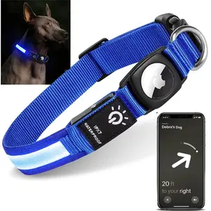 Smart Dog Collars Designed for Apple Air Tag Trackers