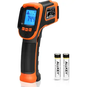 Infrared Temperature Gun - Handheld Surface Infrared Thermometer for Griddle, Grill, Pizza Oven, Candy, & A/C - Laser Thermometer Gun -58F to 1112F - Surface Temp Gun