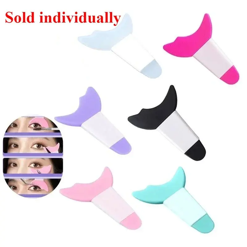 Silicone Eyeliner Shield, Mascara Smudge-Proof Barrier, Eye Makeup Helper Pad, Brow and Eyeliner Shaping Tool, Essential Beauty Accessory