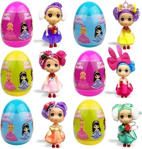 Prefilled Jumbo Easter Eggs with Toys Inside Easter Basket Stuffers for Kids  6 Pack Easter Gifts for Girls & Boys