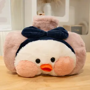 40.58 floz Hotwaterbottle  Detachable Washable Thickened Explosion-Proof Hot Water Bottle Thermal Belly Warmer Hand Warmer Plush Portable Hand Warmer Baby Warmer Can Be Used at Home Office Car