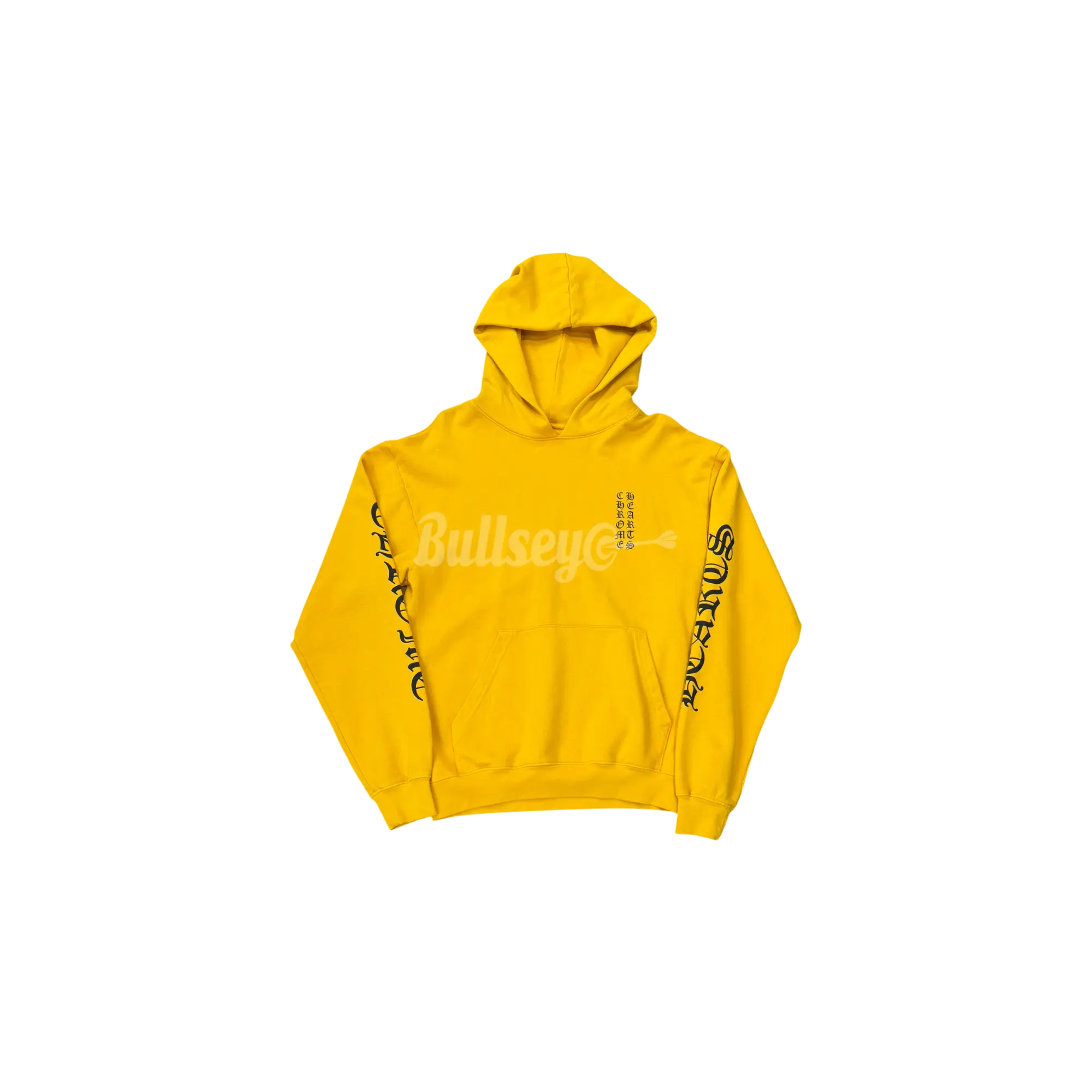 Chrome Hearts Script Logo Yellow Hoodie - TikTok Shop