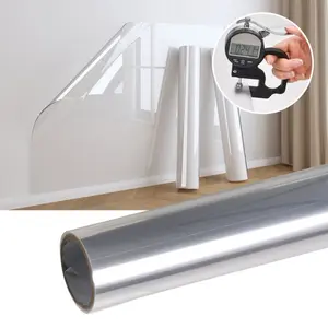 Static Cling Splash Guard Wall Film for Kitchen, Oil-Resistant Back Wall Protector for Stoves, Countertops and Tiles, Easy to Apply and Remove without Residue, Heavy-Duty Upgrade for Home and Rentals