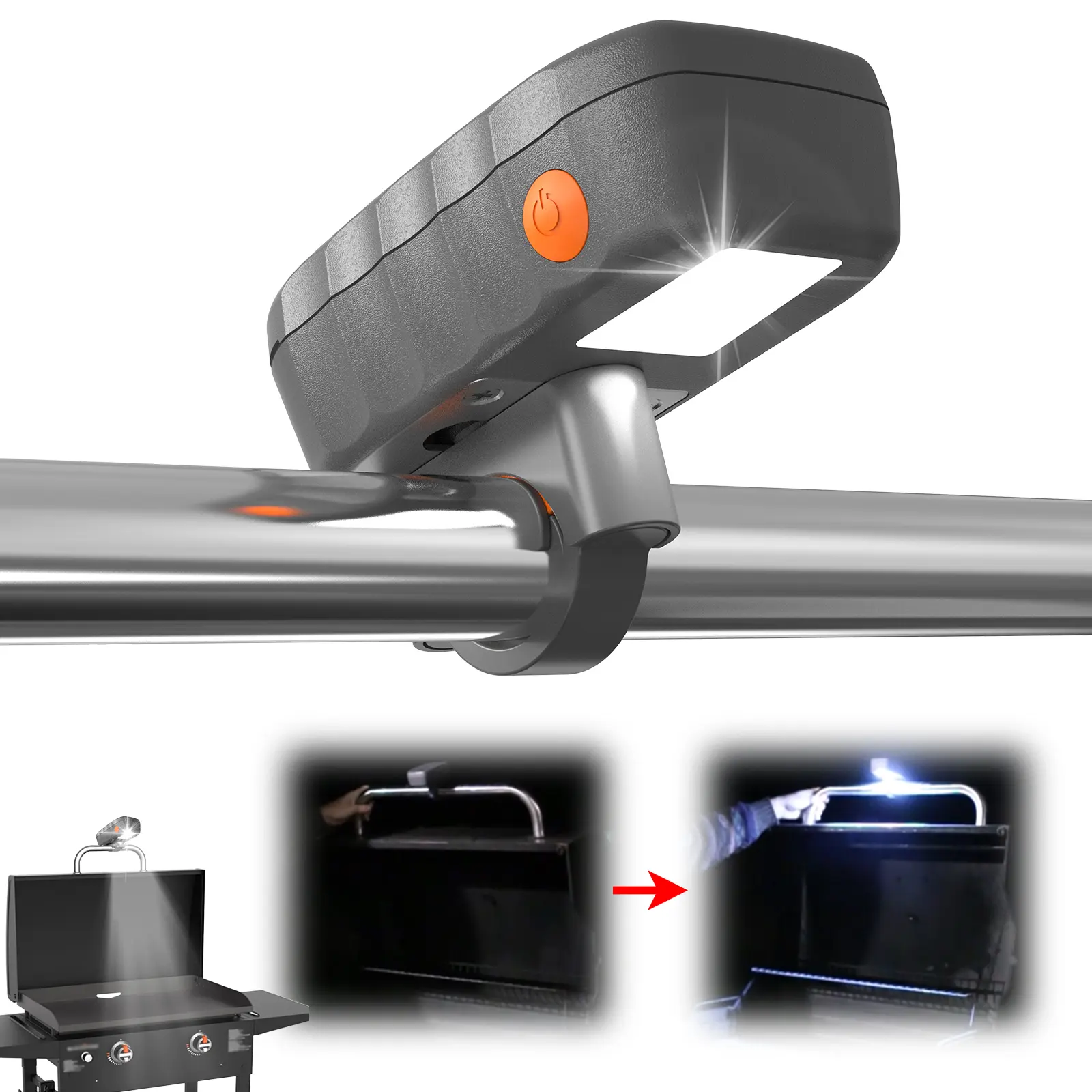 Grill Light - Adjustable LED Illumination for Outdoor Cooking, Enhances Visibility and Safety, Ideal for BBQ and Outdoor Activities