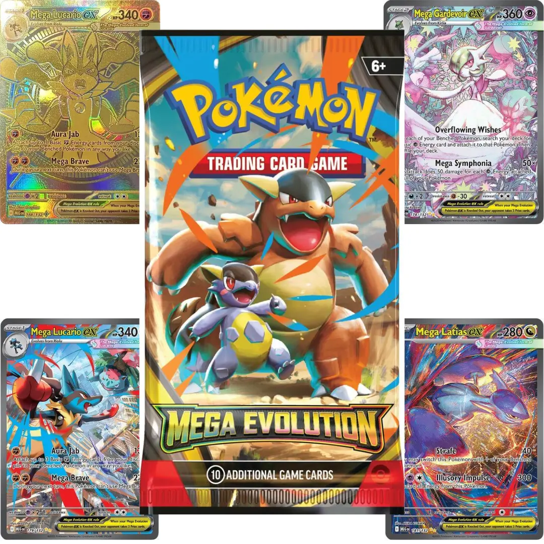 Pokemon Mega Evolution Booster Pack (English)