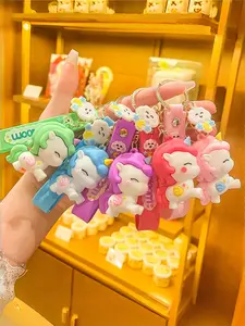 Cute Unicorn Keychain for Women, Cartoon Cloud Design, Perfect for Handbags, Wallets, Backpacks, Best Gift Idea