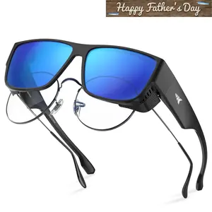 KastKing Comal Fit-Over Polarized Sunglasses - Wear Over Prescription Glasses - PuriVex Lens Coating - UV400 Sport Shades SummerVibes