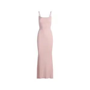 SOFT LOUNGE LONG SLIP DRESS | MORGANITE