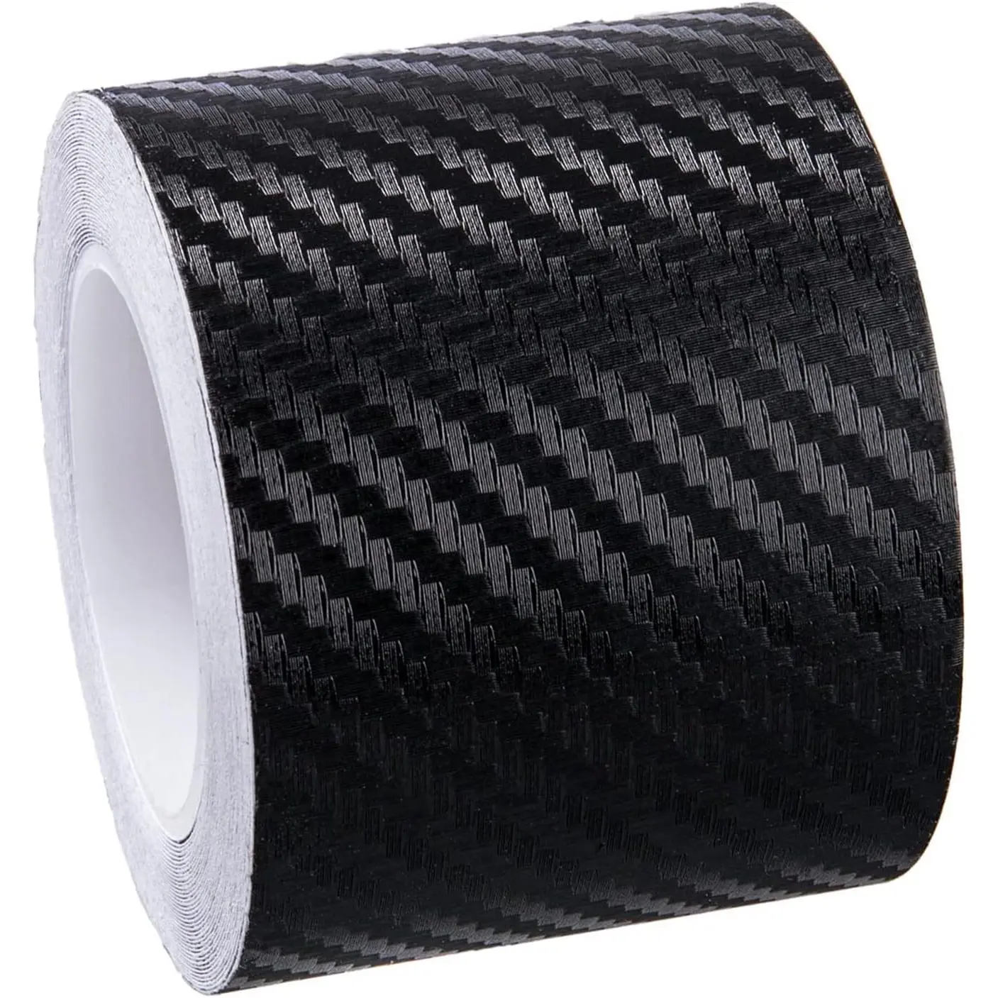 Carbon Fibre Detailing Vinyl Wrap Tape Roll DIY for Black Out Chrome Delete Window Trim Door Trim (2" x 30ft)