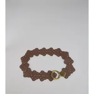 Vintage Charm Grommet Belt