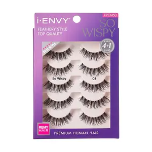 I-ENVY So Wispy Premium Human Hair Strip Lash Multi Pack