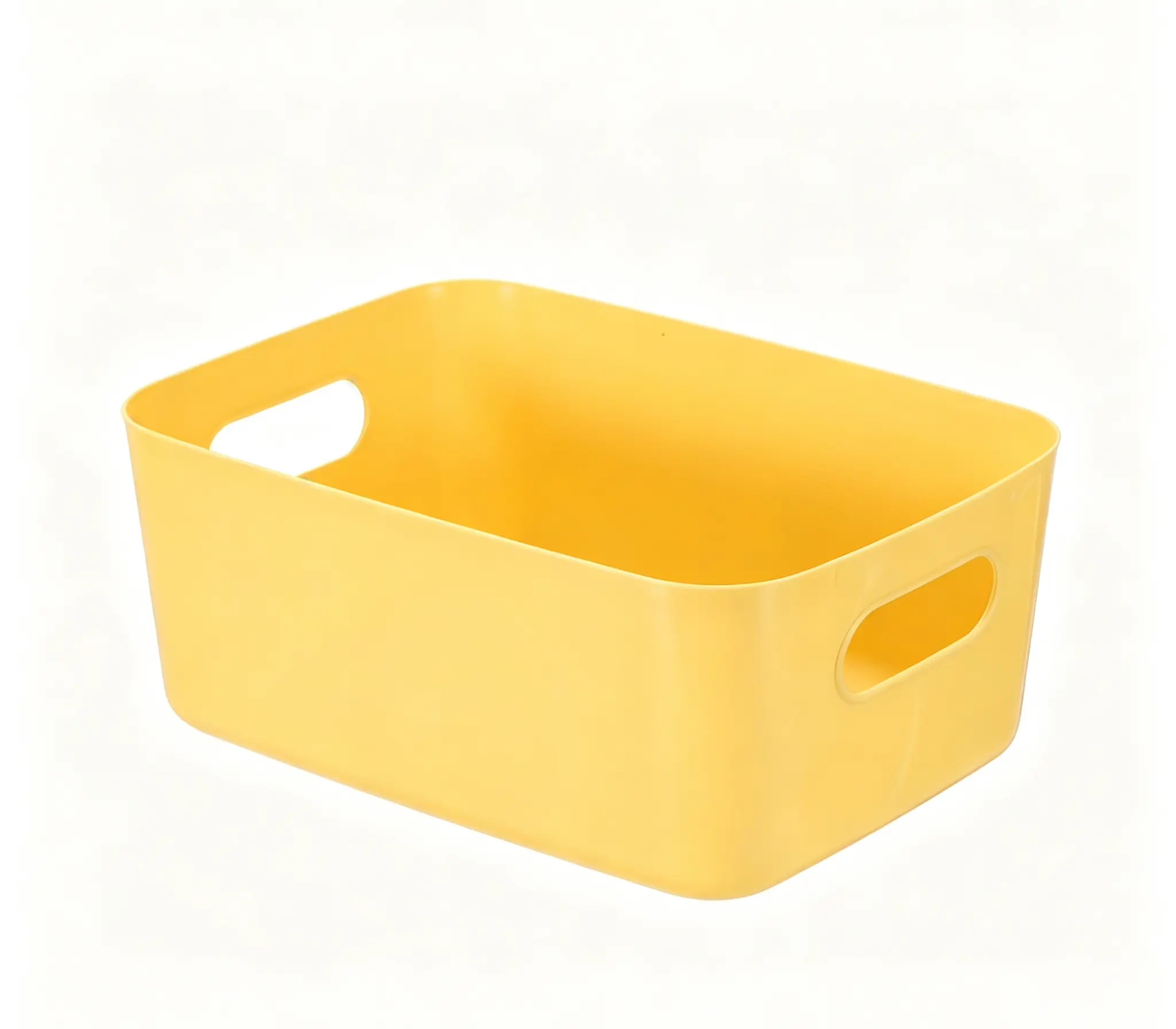 5 Pack Plastic Storage Bins with Handles, Stackable Lids-Free Organizer Baskets, Multicolor Versatile Storage Containers for Bedroom Bathroom Closet Pantry Office Desktop Organizing