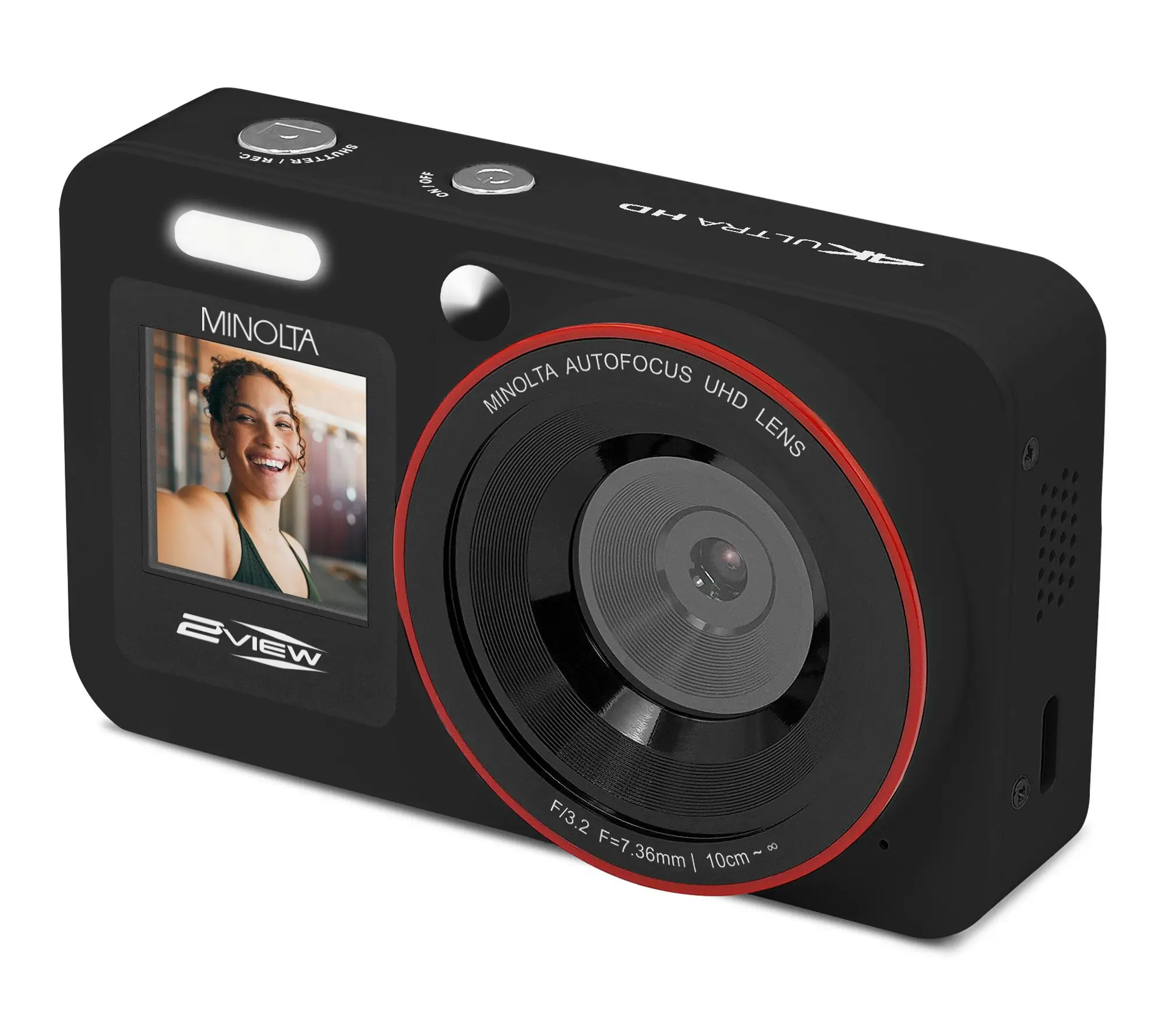 Minolta MND33 2View/64MP/4K Camera w/Dual LCD