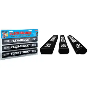 WTD  Flexi-Block Double-D Shape Dura Bars Sanding Kit