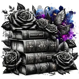 Rose & Book Pattern DIY Diamond Arts Colorful Painting Kit without Frame, 5D Diamond Arts Colorful Painting Kit, Wall Art Decor for Home, Diamond Painting Kits