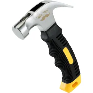 8oz Teal Magnetic Hammer Claw, Metal Ergonomic Non-Slip Hand Tool for Women, Ideal for DIY Projects