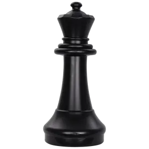MegaChess 15 Inch Dark Plastic Queen Giant Chess Piece