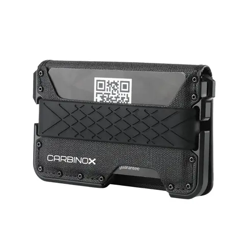 Carbinox Smart Wallet Pro RFID & NFC Blocking Waterproof PU Cover Compact Design 6 Card Capacity Secure Magnetic Flap Slim Minimalist Style Durable Lightweight Everyday Essentials