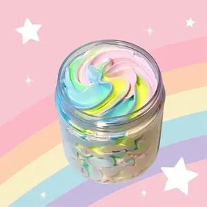 Unicorn Color Whipped Fruit Loops Scented Body Butter for Moisturizing Skincare