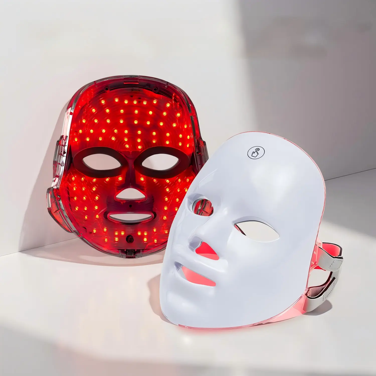 7-Color red light therapy mask, photon skin rejuvenation home whitening and beauty equipment, the first choice for women's gifts