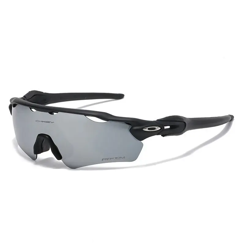 Performance Sunglasses, Black Frame with PRIZM Shield Lens, Premium Sports Eyewear for Cycling, Baseball, Fishing and Outdoor Use