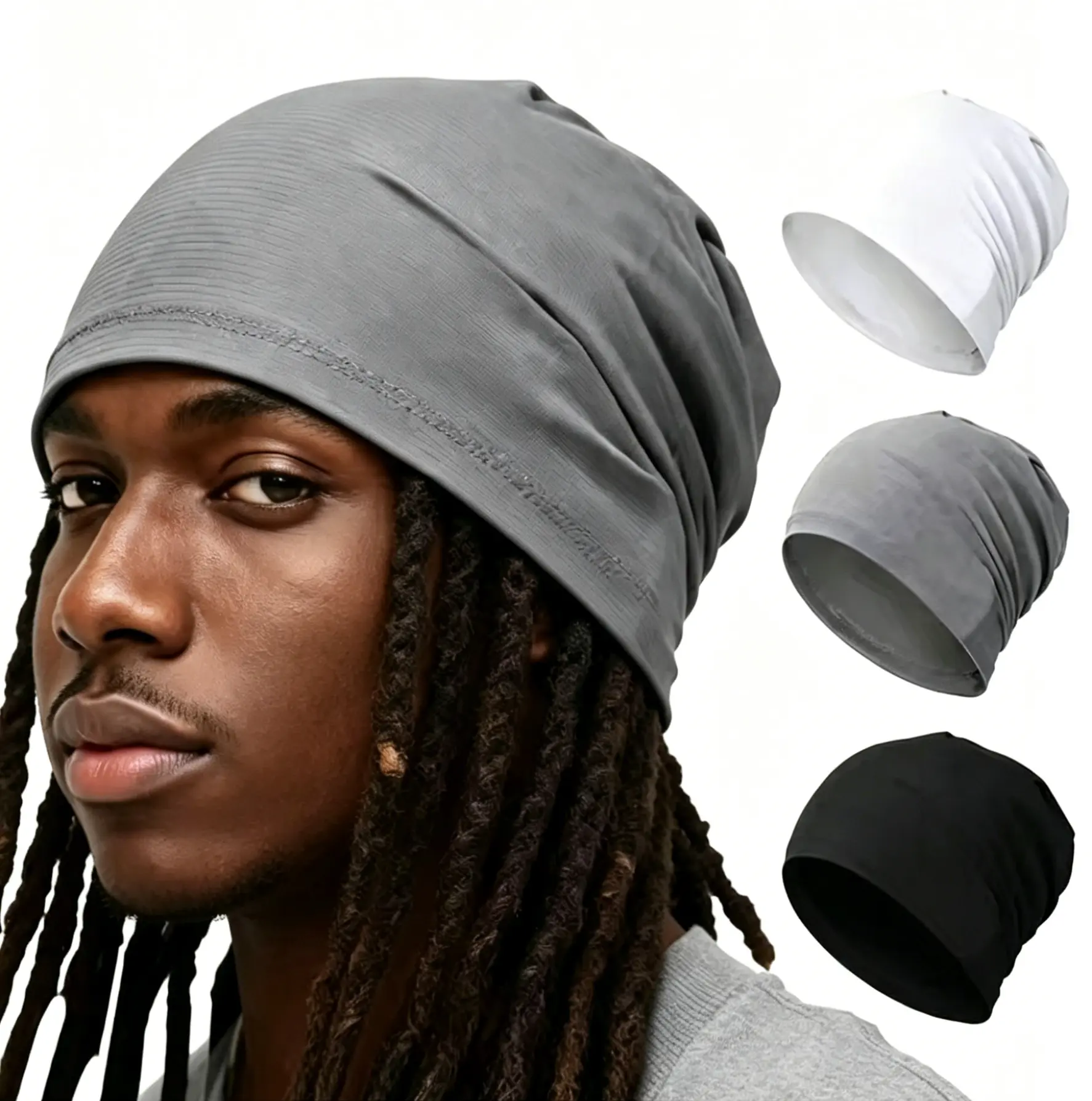 Unisex Fashion Skull Cap - One Size Fits All for Daily Wear, Sports & Sleep