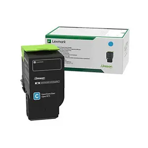 Lexmark C231HC0 High-Yield Return Program Toner Cartridge, Cyan