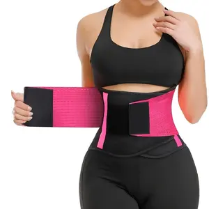 Breathable Polyester Knit 1pc Women's Waist Trainer Belt - Tummy Control Shapewear Gym Accessories Machine Washable 80%+ Textile Material Content Compression Fabric Womenswear Comfort Sexy Basic Minimalist