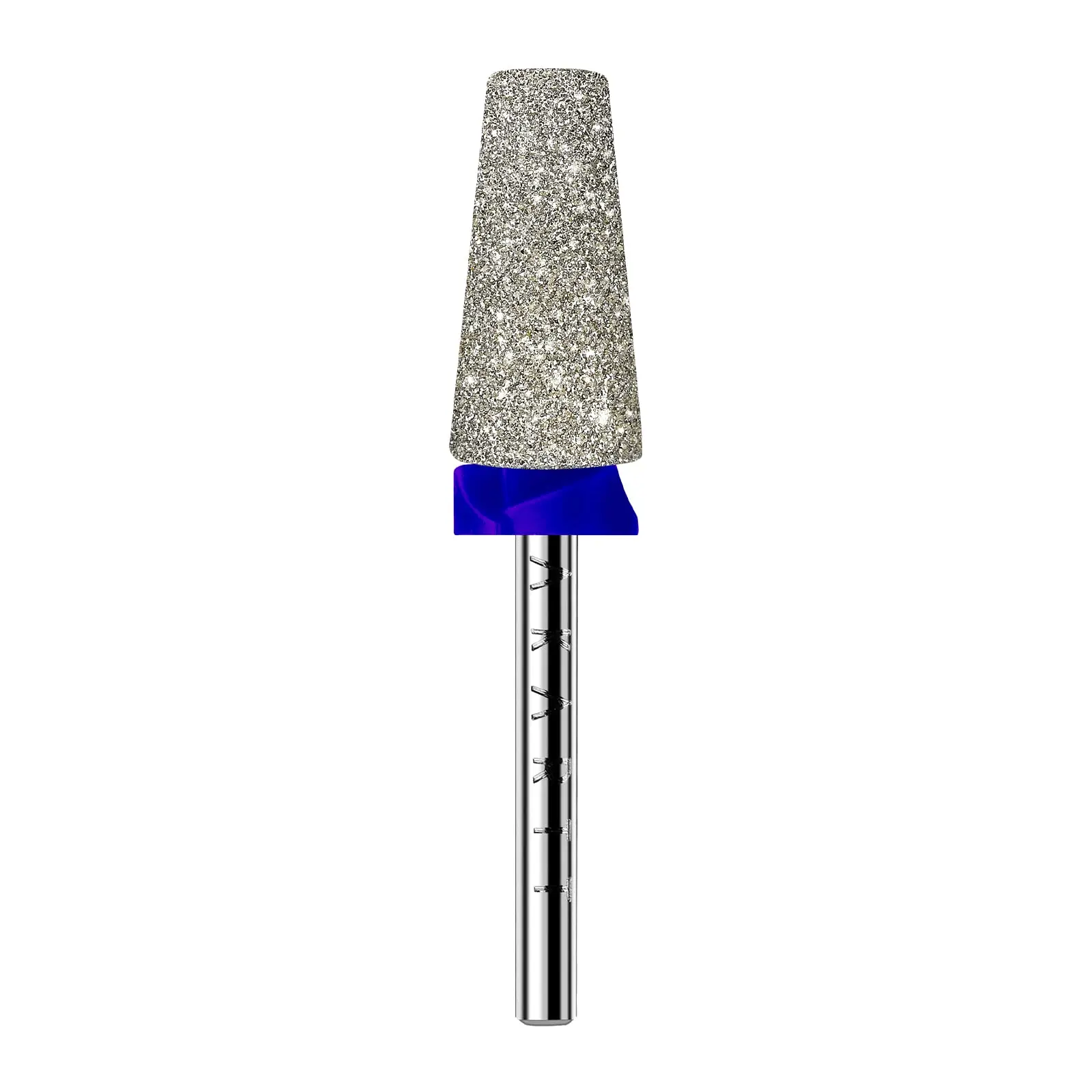 Makartt Tapered Diamond Cuticle Nail Drill Bit, Medium #150 Grit Carbide Manicure Tool for Gel Removal & Shaping, 3/32" Shank, Nail Tech Supplies, Nail Care Product, Nail Filing Drill