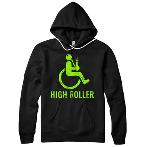 Personalized Funny Handicap Gift Shirt Disabled Amputee Humor Wheelchair Pullover Hoodie