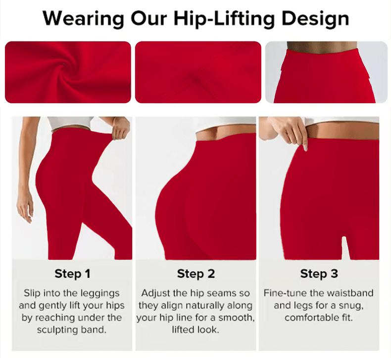 【Discount for live stream】High Waist Yoga Pants Women V-shape Back Side Pocket  Stretch Sweat-wicking Anti-slip Athletic Leggings Squat Proof pants,travel essentials,camping essentials XSL26048 tiktokshopbacktoschool,back to school,back to school haul