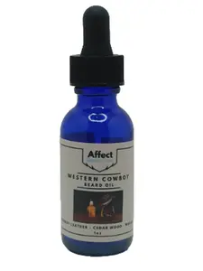 Western Cowboy Beard Oil - Affect Beard Care, US Skincare, Designed for Comfort and Hydration