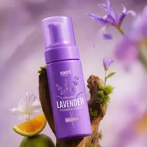 KOKOYE Organic Lavender Sensitive Foaming Wash 150ml - Feminine Foam Gentle  Cleansing wash