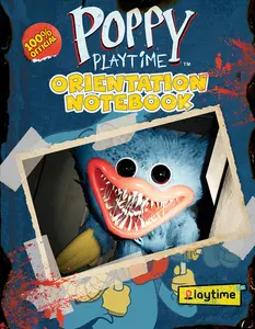 USED-Orientation Notebook (Poppy Playtime) by Scholastic (Paperback)