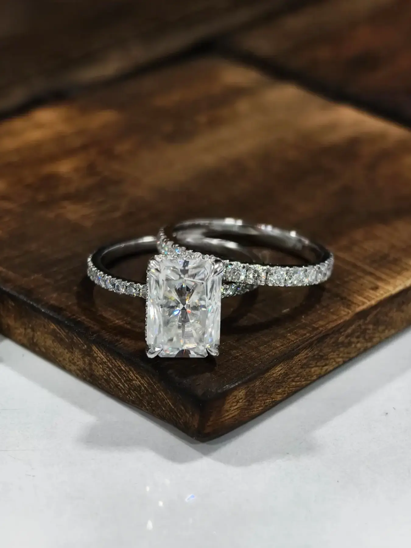 925 Sterling Silver Zirconia Ring Set, Sparkling Stackable Design, Fashion Luxury Jewelry for Wedding Rings, Weddings Parties Daily Wear, Elegant Ring, Unique Rings, Beautiful Rings