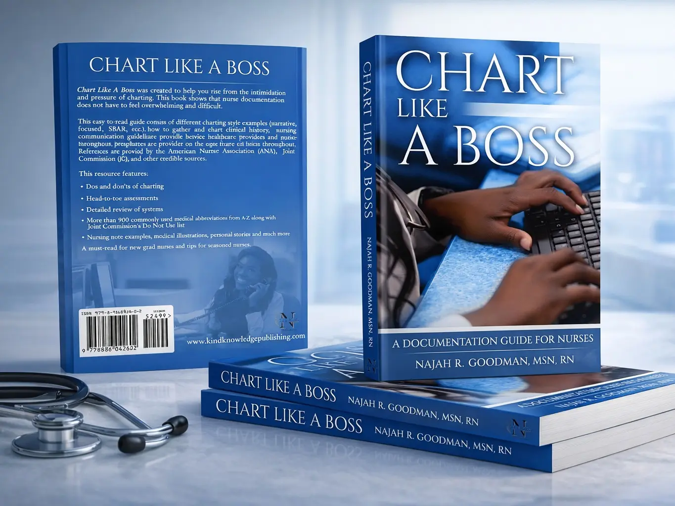 [HARDCOVER] Chart Like A Boss: A Documentation Guide for Nurses Healthcare Resources